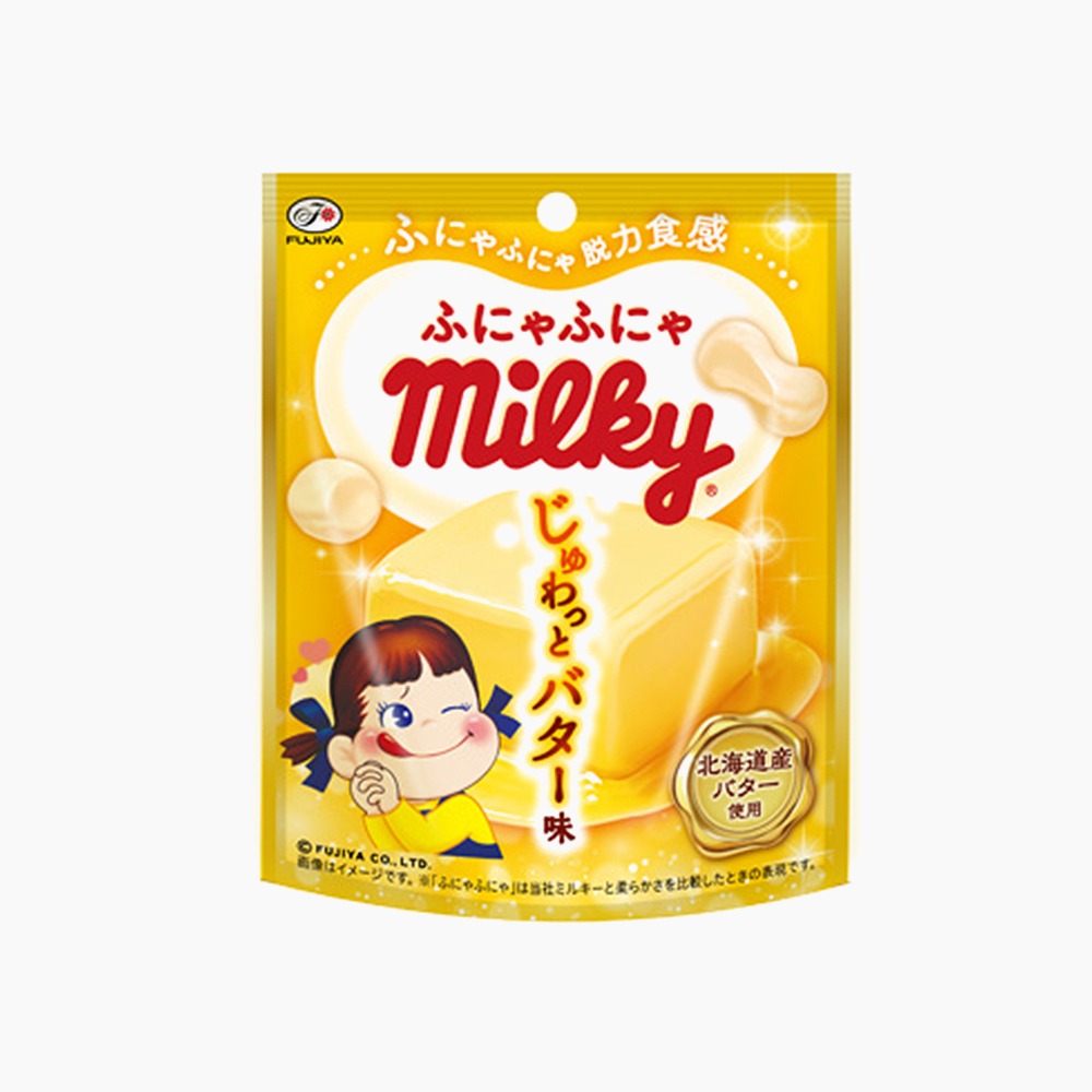 [후지야] 밀키 캔디 버터맛 34g
