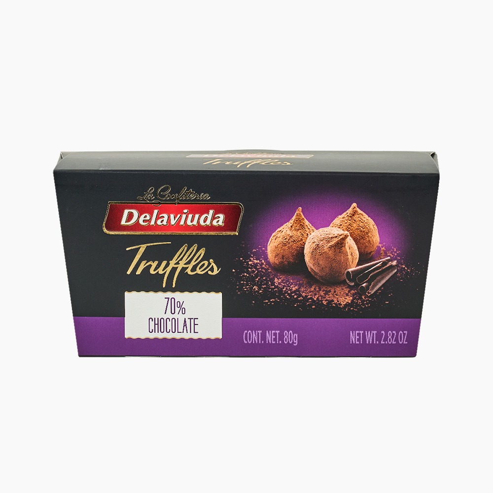 [델라비우다] 70% 초콜릿 트러플 80g